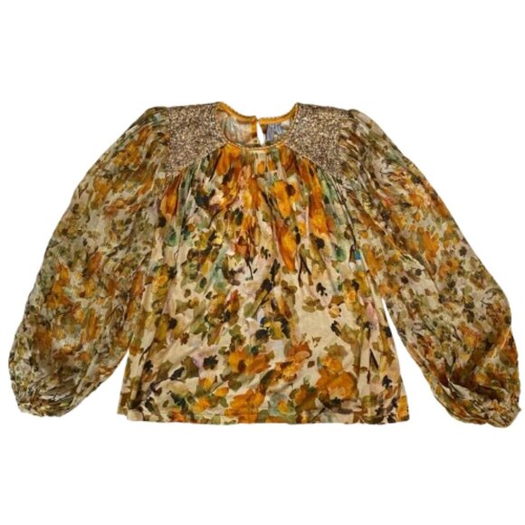 NWT Anthropologie Bl-nk London Sequin Tunic Top Blouse Anthropologie - Picture 15 of 16